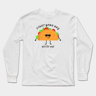 No Love No Tacos Long Sleeve T-Shirt